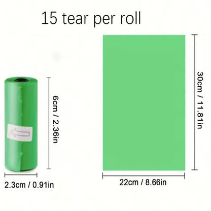Dog Poop Bag Outdoor Cleaning Poop Bag Outdoor Clean Pet Supplies for Dog Refill Garbage Bag Pet Supply
