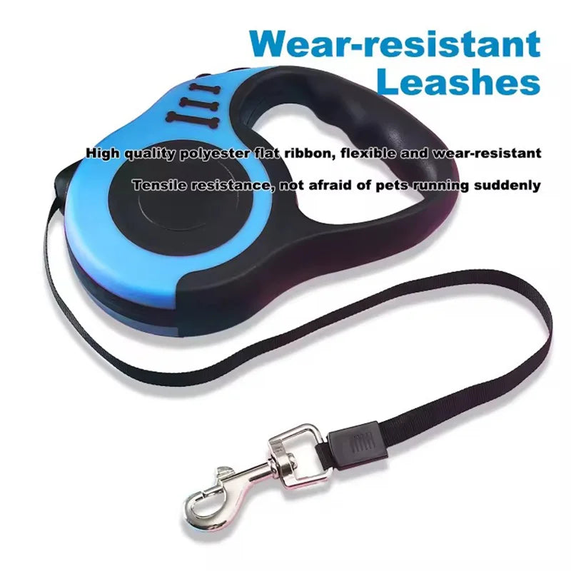 Pet Traction Device, Pet Dog Automatic Retractable Traction Rope, Automatic Retractable Dog Leash, Dog Leash for Going Out
