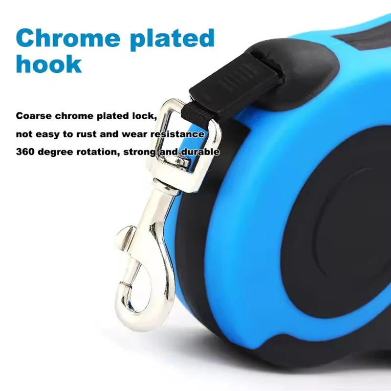 Pet Traction Device, Pet Dog Automatic Retractable Traction Rope, Automatic Retractable Dog Leash, Dog Leash for Going Out